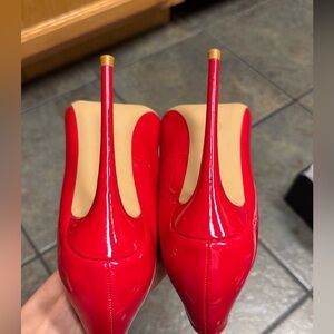 Elegant Red Stiletto Heels